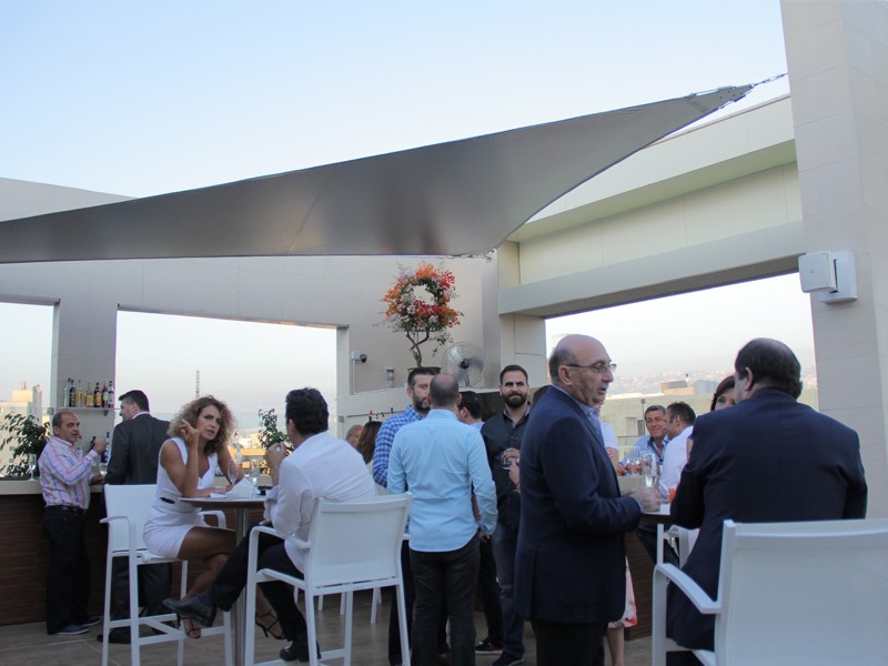 Sunset gathering at Citea Apart Hotel